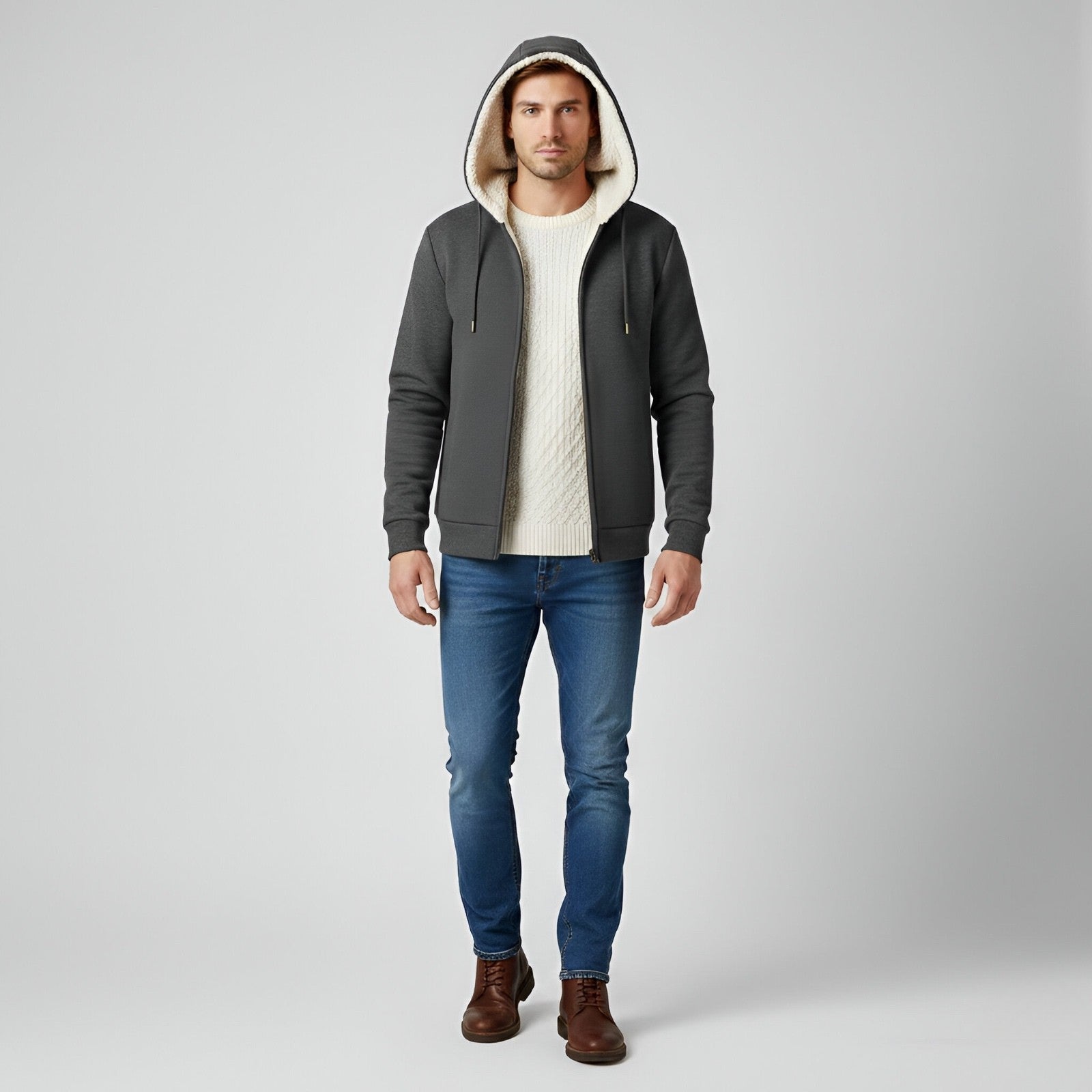 Aaron - Soft wooly sweatvest